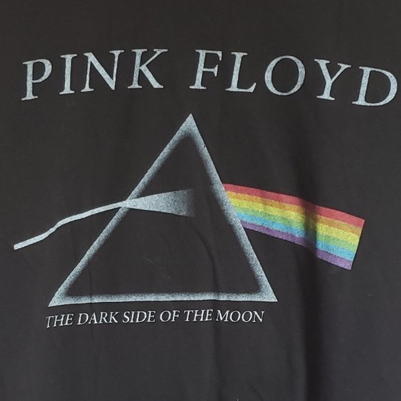 Pink Floyd Dark Side Of The Moon Women's Graphic Tee-Shirt - Pre-Owned - Picture 4 of 7
